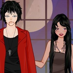 play Vampire Couple - Rinmaru Dress Up