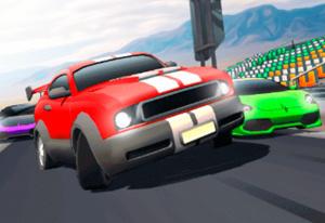 play Merge Round Racers