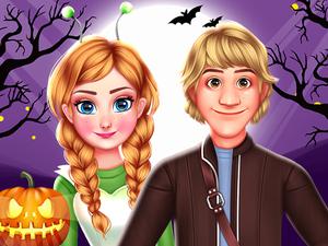 play Royal Couple Halloween Party