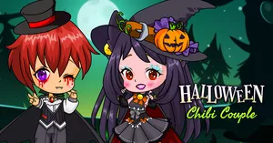 play Halloween Chibi Couple