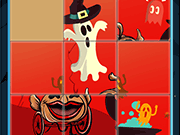 play Halloween Sliding Puzzle