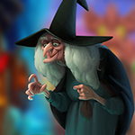 play Cute Halloween Witch Lady Escape