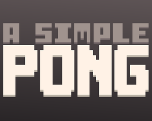 play A Simple Pong