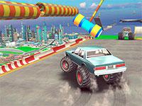 play Impossible Monster Truck Race