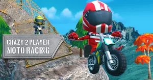 play Crazy 2 Player Moto Racing