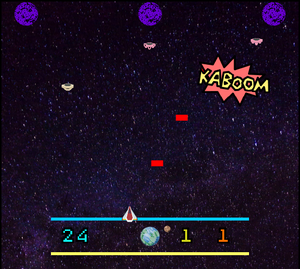 play Obsd - One Button Space Defence