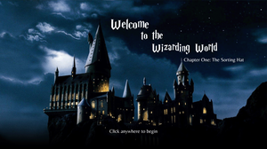 play Welcome To The Wizarding World (Chapter One: The Sorting Hat)