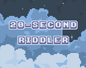 play 20-Second Riddler