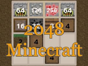play 2048 Minecraft
