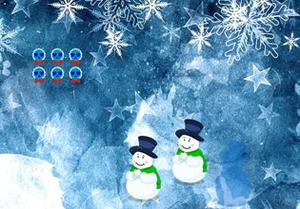 play Christmas Flakes Land Escape