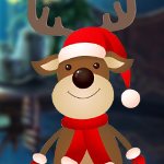 Christmas Cute Deer Escape