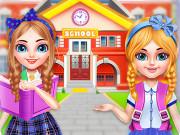 play Twins Sisters Back To School