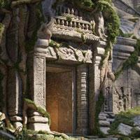 play Wow-Forest Hidden Temple Escape Html5