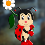 play Pg Flower Ladybug Escape