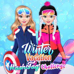 play Winter Vacation #Hashtag Challenge