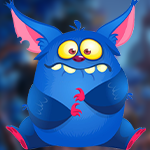 play Cute Blue Monster Escape