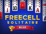 play Freecell Solitaire Blue