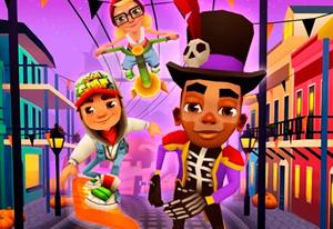 play Subway Surfers New Orleans
