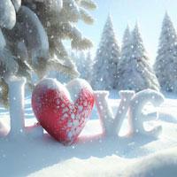 play Big-Snow Valentine Escape Html5