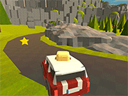 play Kogama: Rally Driving In Milky Valley
