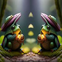 play Wow-Mysterious Frog Land Escape Html5
