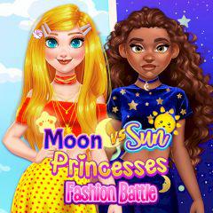 play Moon Vs Sun Princess Fashion Battle