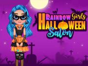 play Rainbow Girls Hallowen Salon