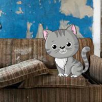 play Big-Abandoned House Innocent Cat Escape Html5