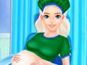 play Mommy Pregnant Caring