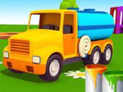 play Coloring Book: Water Truck