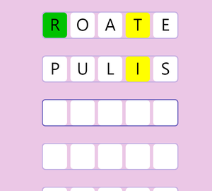 play Woordle (Wordle Clone)