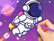 play Coloring Book: Astronaut
