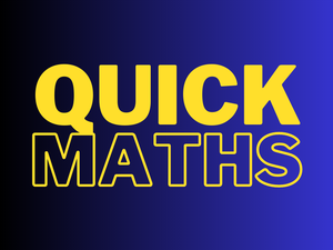 play Quick Maths