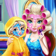 play Ice Queen Mommy Real Makeover