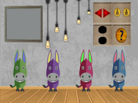 play 8B Donkey Dilemma-Find The Dressed Donkey