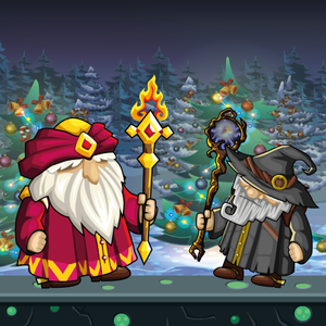 play Wizard Santa Jump Online Game On Naptech Games