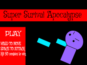 play Super Survival Apocalypse