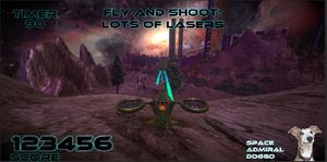 play Fly And Shoot: Lots Of Lasers