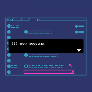 play (1) New Message