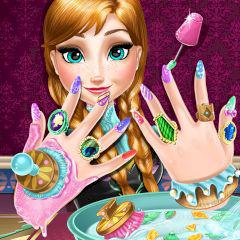 play Ice Princess Nails Spa