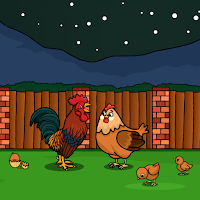 play G2J Rescue The Rooster Family
