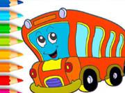 play Coloring Book: Bus