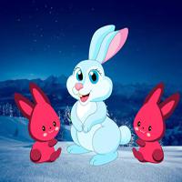 play G2R-Bunny Snow Land Escape Html5