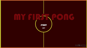 play My First Pong