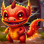 play Cheerful Fire Dragon Escape