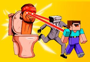 play Skibidi Toilet And Nubik Survivors