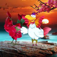 play Flower Rooster Escape Html5