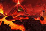 play Escape From Volcano Erupting