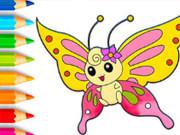 play Coloring Book: Butterfly