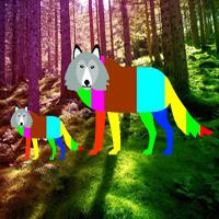 play Wow-Rainbow Fox Child Escape Html5